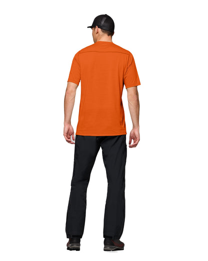 Falketind EqualiserUll T-Shirt Mens - Gold Flame