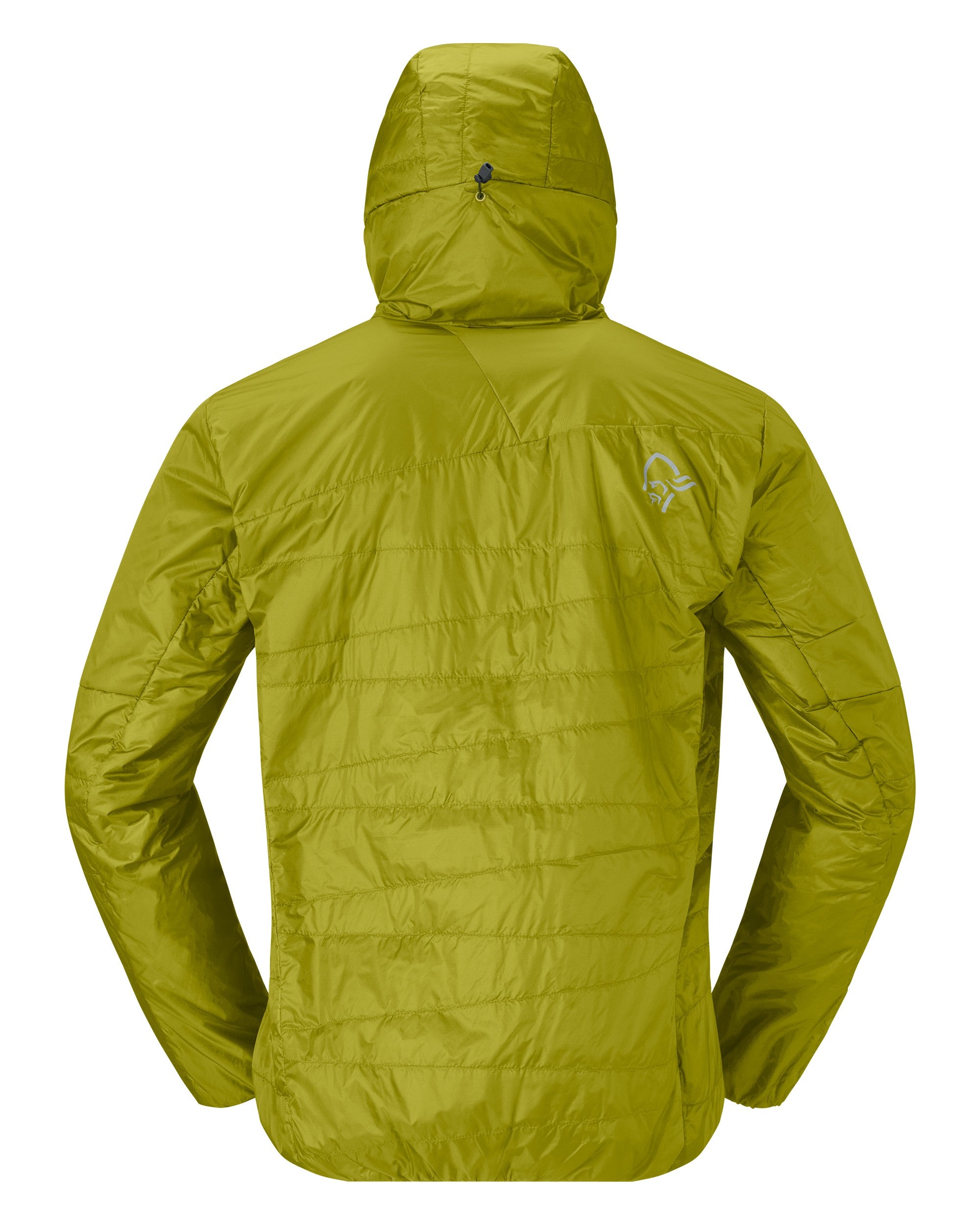Falketind Thermo40 Zip Hood Mens - Golden Lime