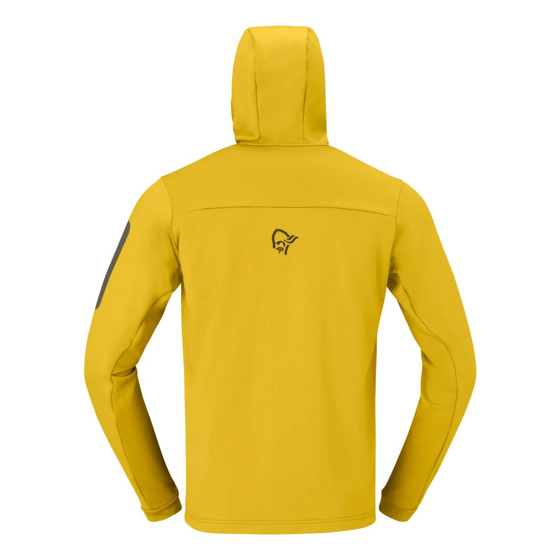 Falketind Warm2 Stretch Hood Mens - Golden Palm
