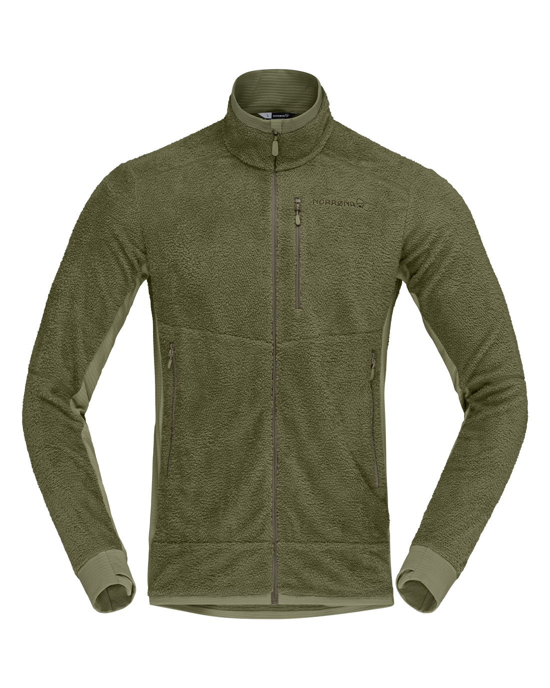 Falketind Warm1 Active Jacket Mens - Deep Lichen Green