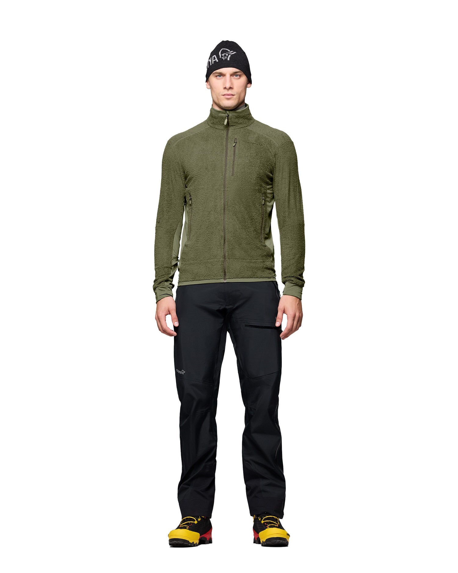 Falketind Warm1 Active Jacket Mens - Deep Lichen Green