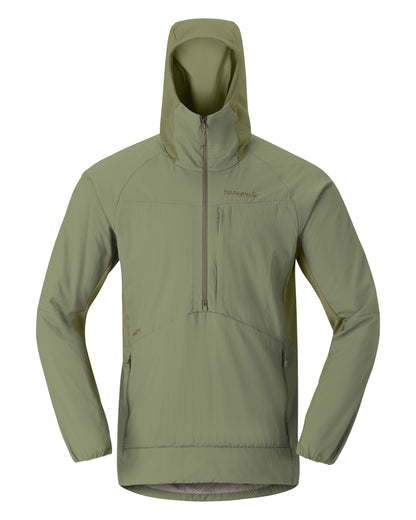 More Octa Zip Hood Mens - Deep Lichen Green