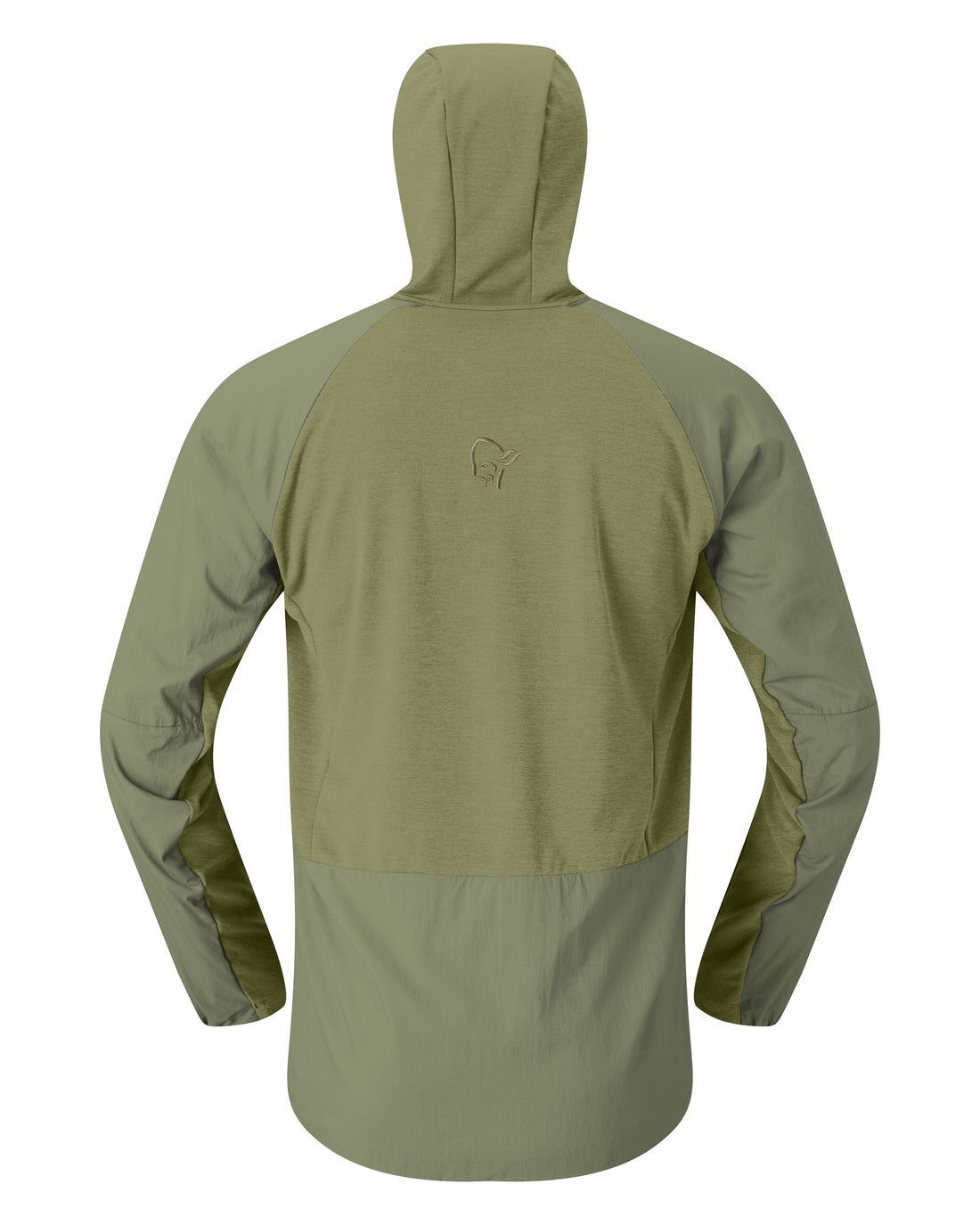 More Octa Zip Hood Mens - Deep Lichen Green