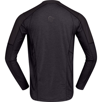 Senja Equaliser Lightweight Long Sleeve Mens - Caviar