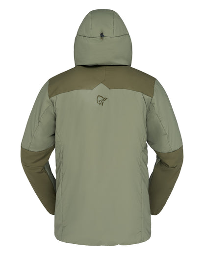 Tamok Thermo80 Zip Hood Mens - Olive Night/Deep Lichen Green