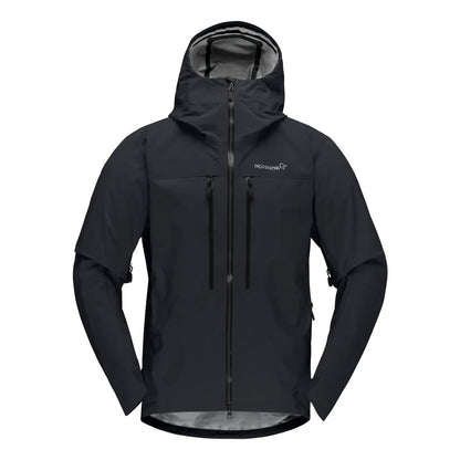 Trollveggen Gore-Tex Pro Light Jacket Mens - Caviar Black