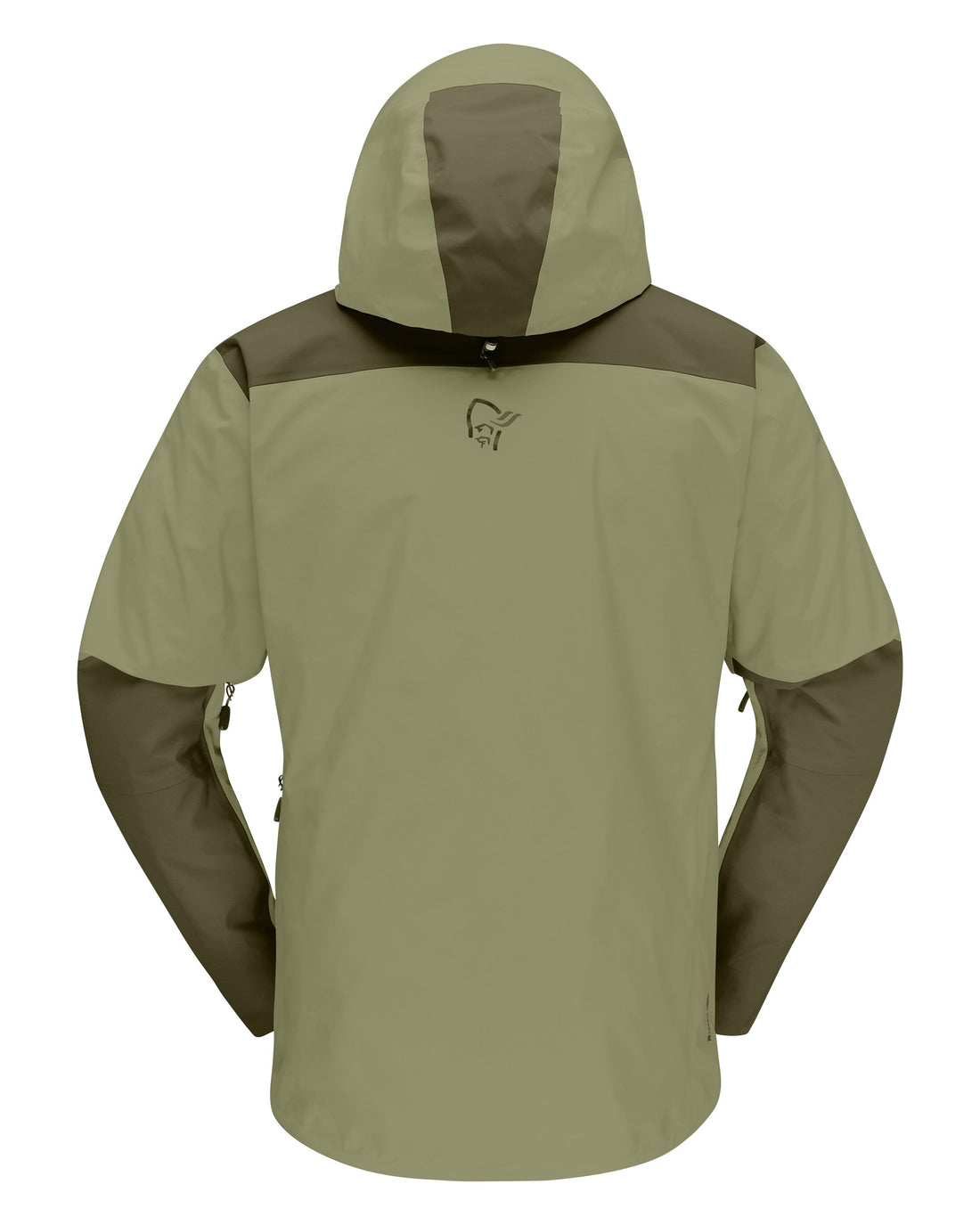 Trollveggen Gore-Tex Pro Light Jacket Mens - Olive Night/Deep Lichen Green