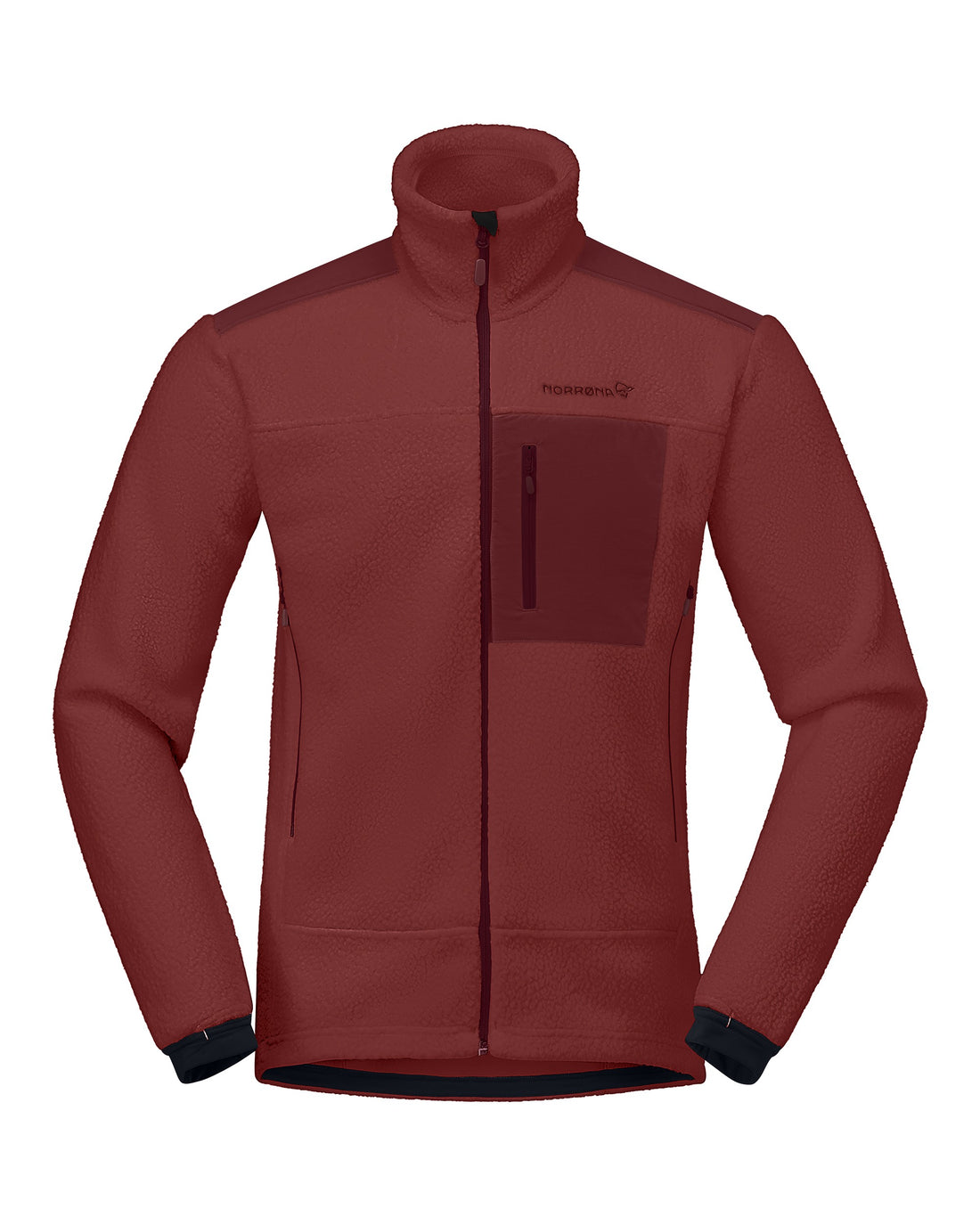 Trollveggen Warm3 Jacket Mens - Port