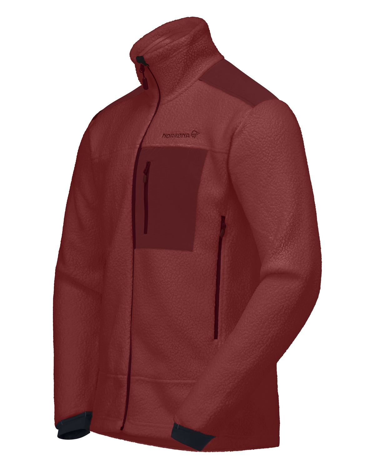 Trollveggen Warm3 Jacket Mens - Port