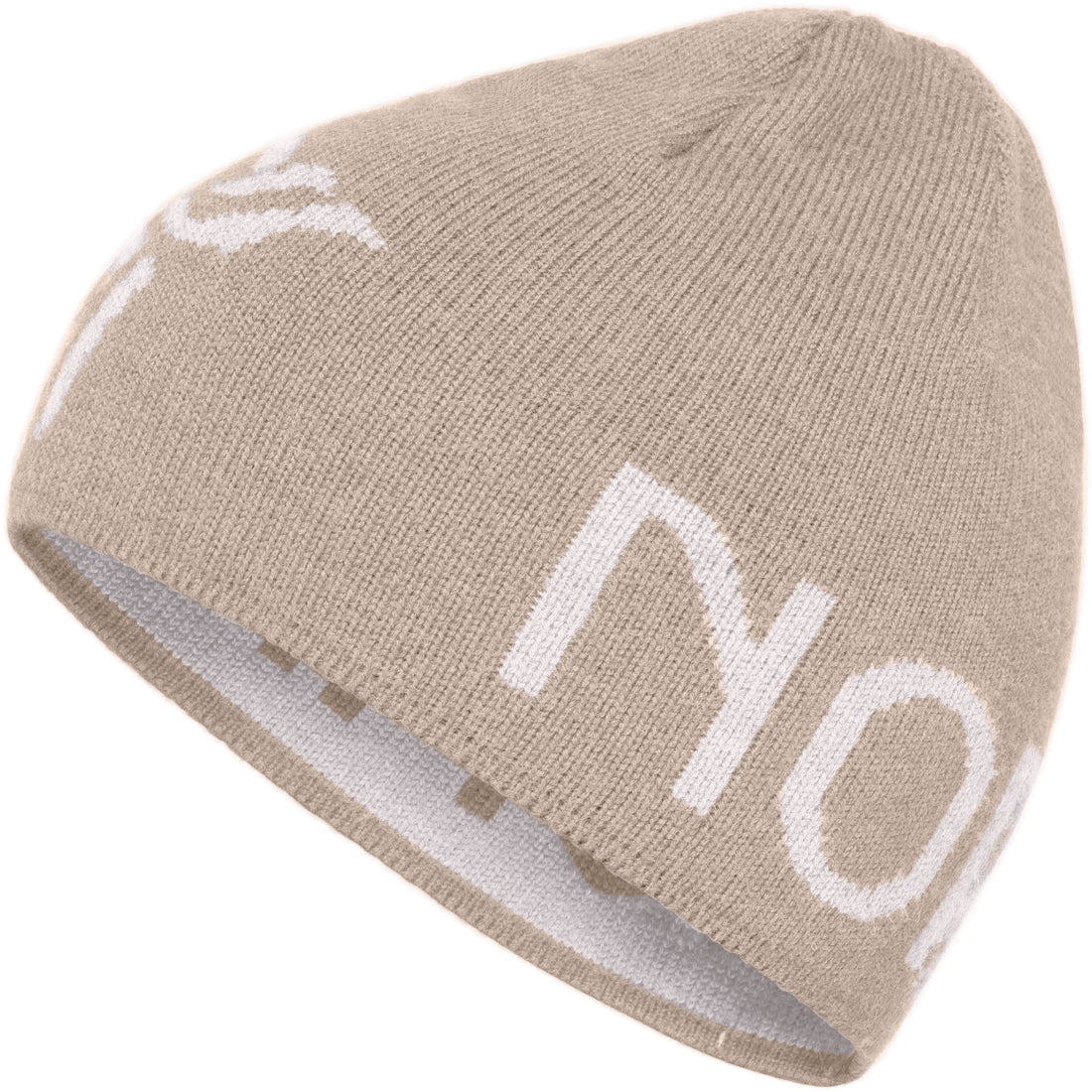 29 Merino Ull Logo Beanie - Pure Cashmere