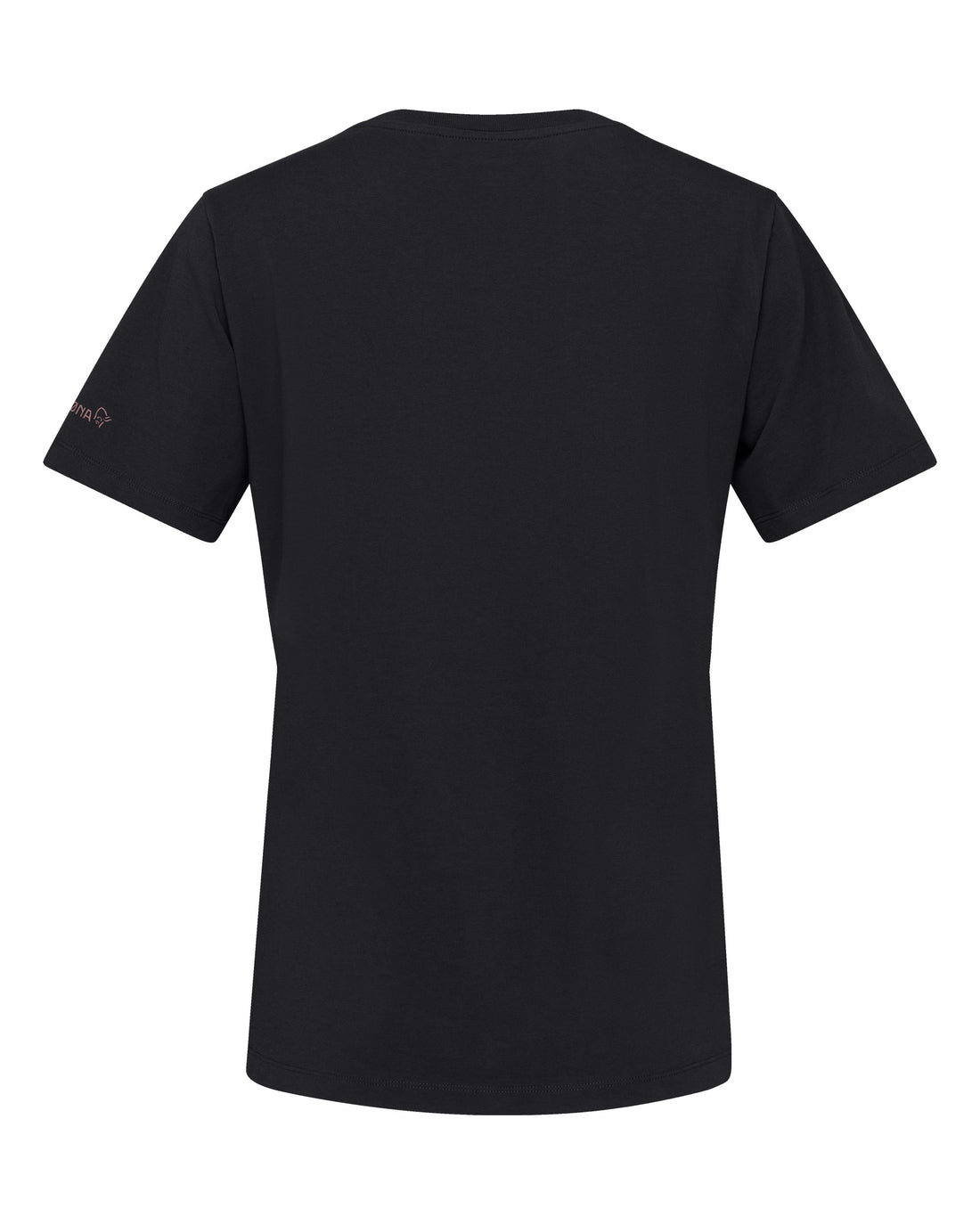 /29 Cotton Activity Embroidery T-Shirt Womens - Caviar Black