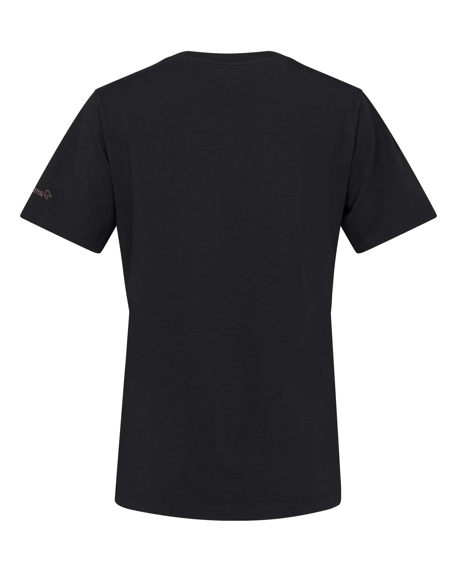 /29 Cotton Activity Embroidery T-Shirt Womens - Caviar Black
