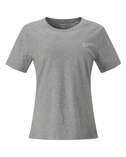 /29 Cotton Viking Patch T-Shirt Womens - Grey Melange