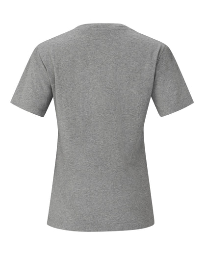 /29 Cotton Viking Patch T-Shirt Womens - Grey Melange
