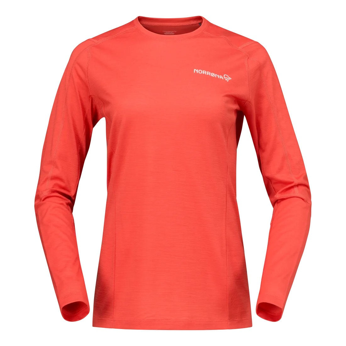 Falketind EqualiserUll Long Sleeve Womens - Paprika