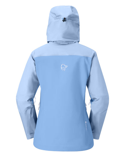 Falketind Gore-Tex Jacket Womens - Allure/Cashmere Blue