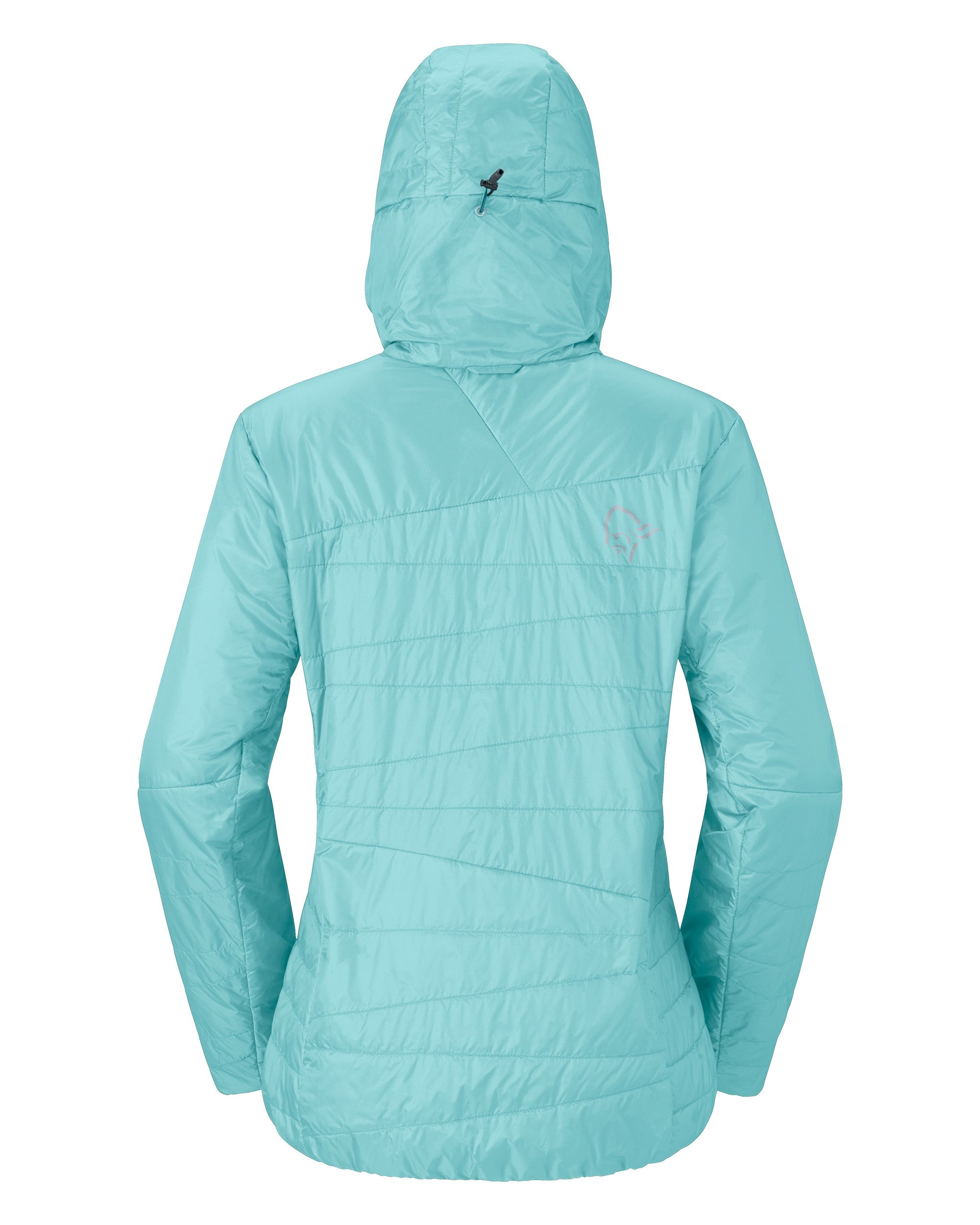 Falketind Thermo40 Zip Hood Womens - Aqua Haze