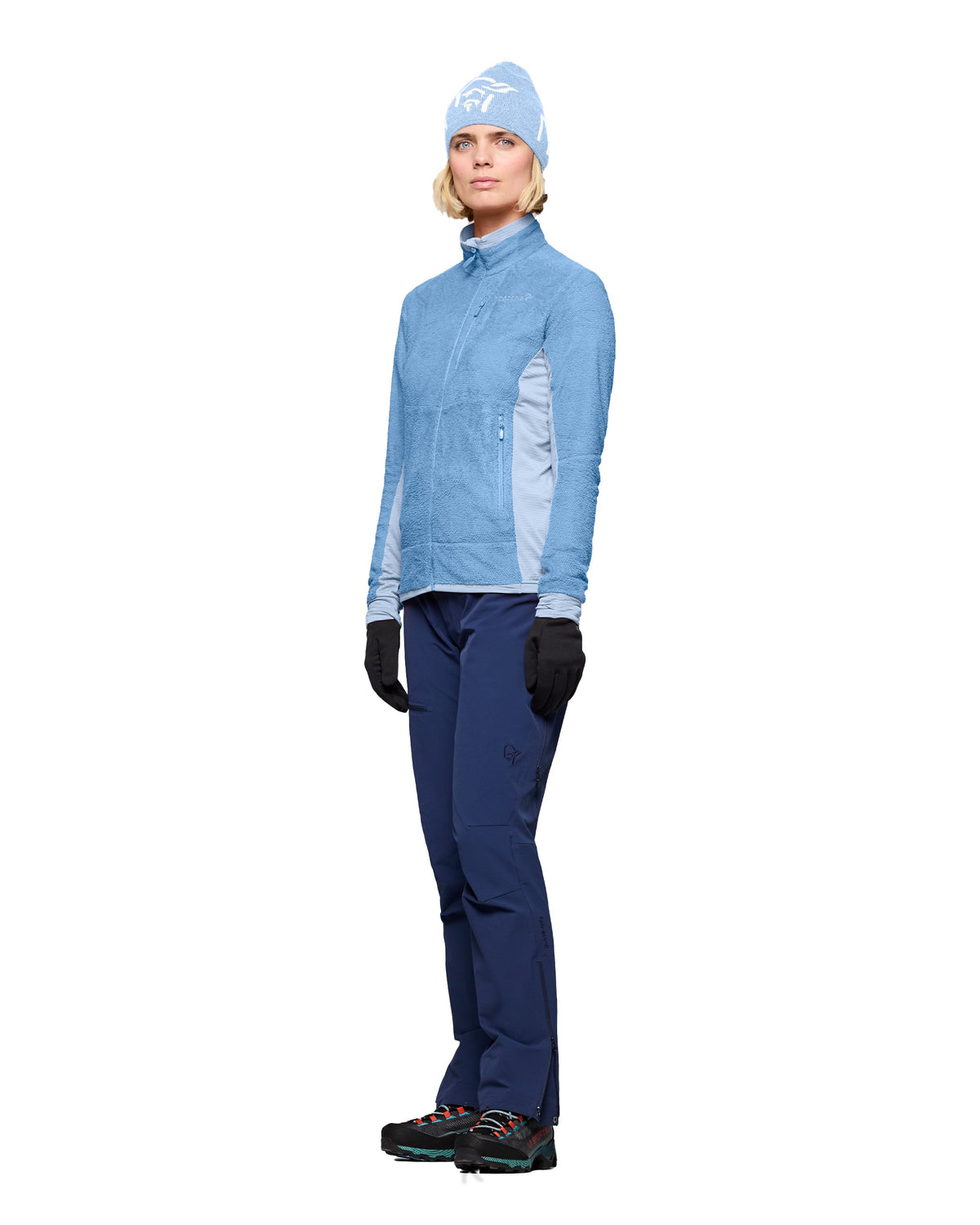 Falketind Warm1 Active Jacket Womens - Allure/Cashmere Blue
