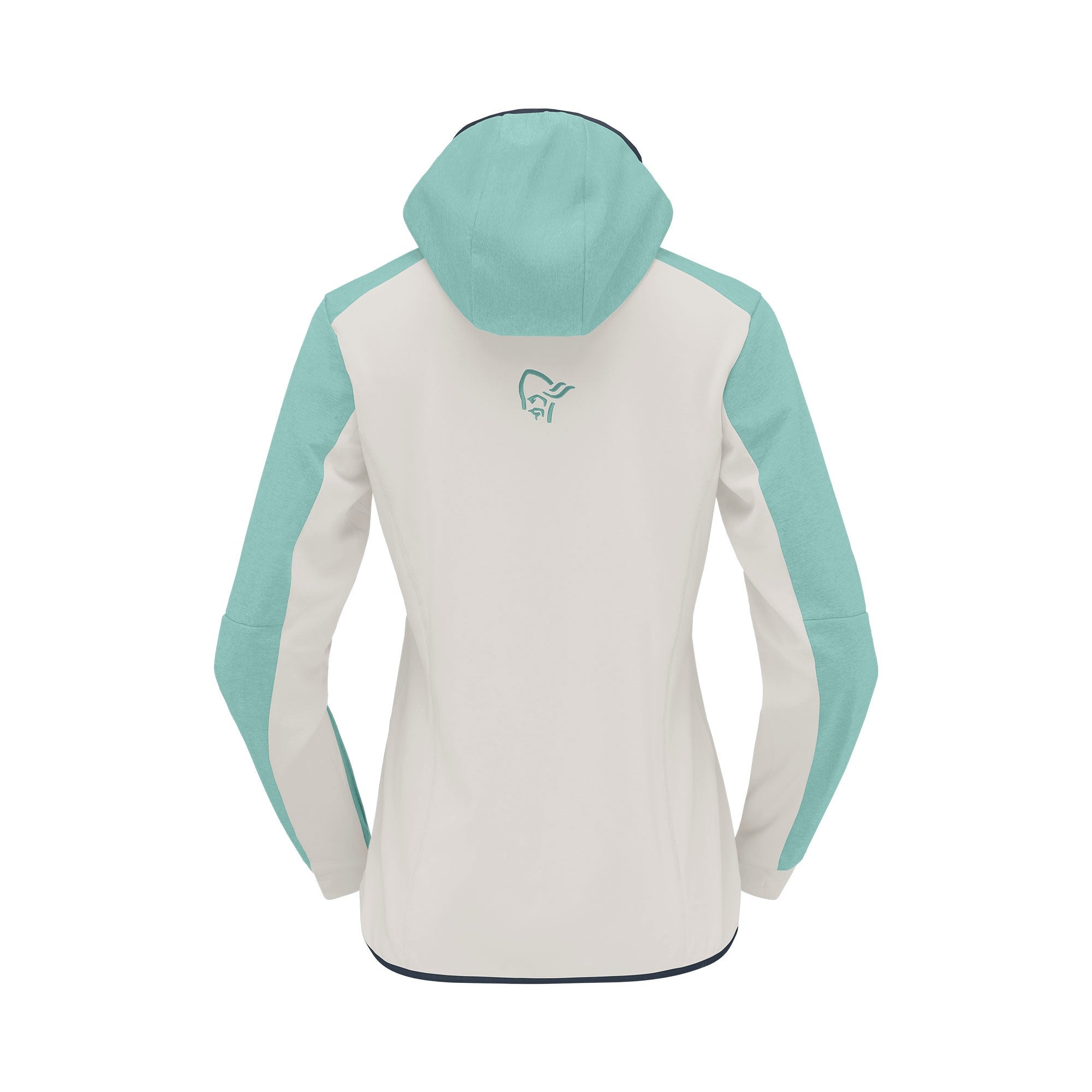 Falketind Warm2 Octa Hood Womens - Malachite Green