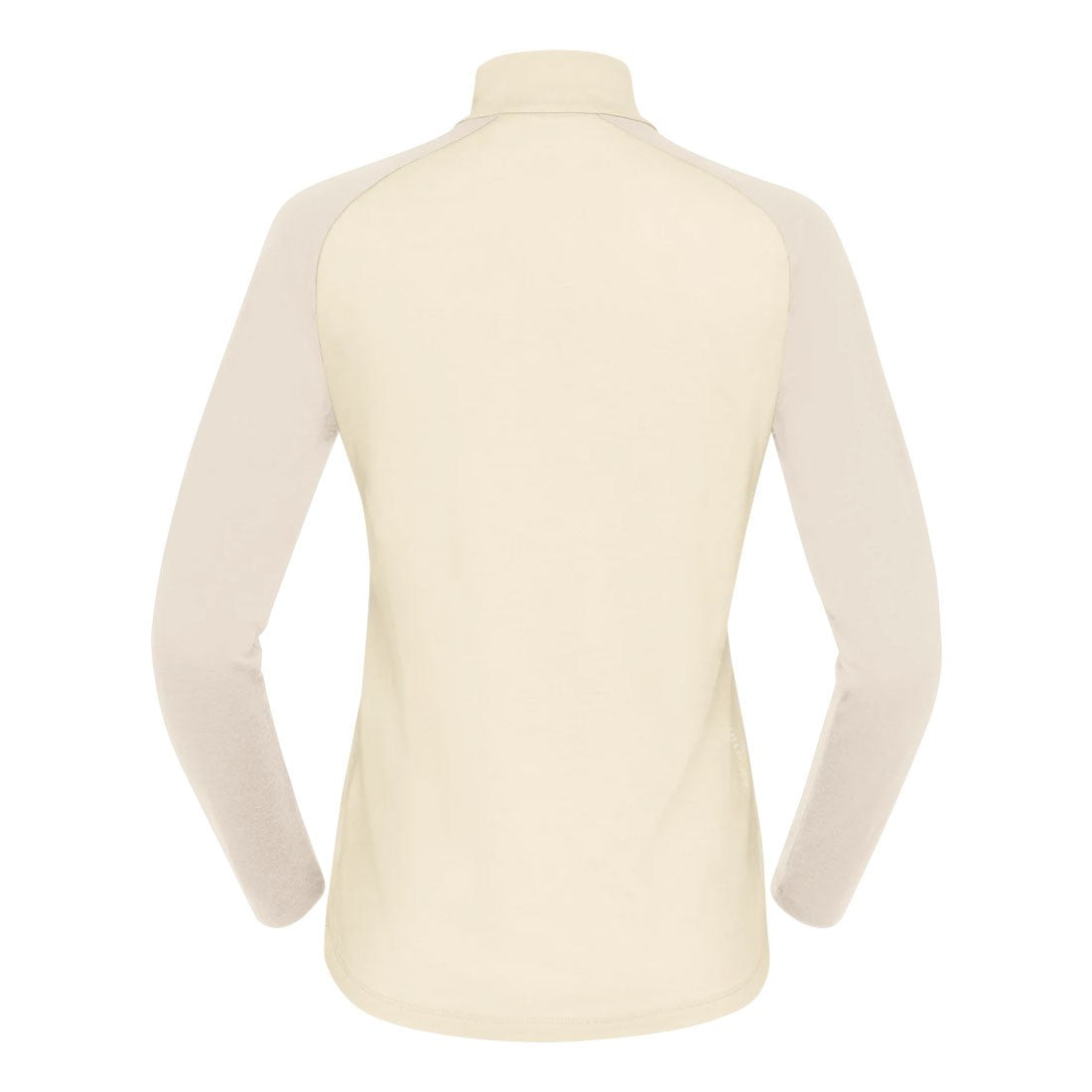 Femund PureUll Zip Neck Womens - Whisper White