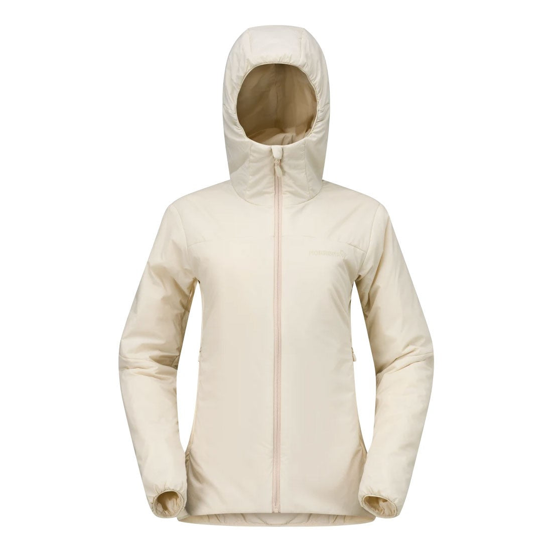Femund Thermo60 Zip Hood Womens - Oatmeal