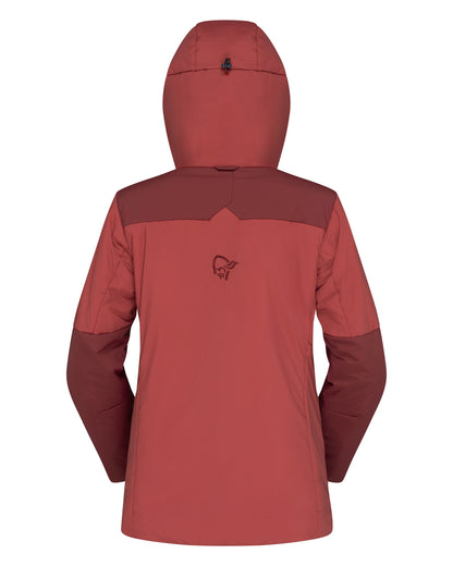 Tamok Thermo80 Zip Hood Womens - Cowhide/Port