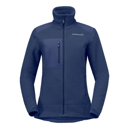 Trollveggen Warm3 Jacket  Womens - Indigo Night