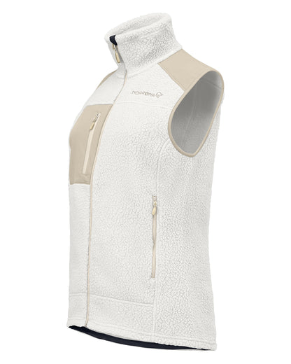 Trollveggen Warm3 Vest Womens - Whisper White/Oatmeal
