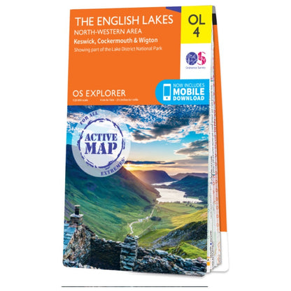 OL4 Active Explorer Map 2021: The English Lakes