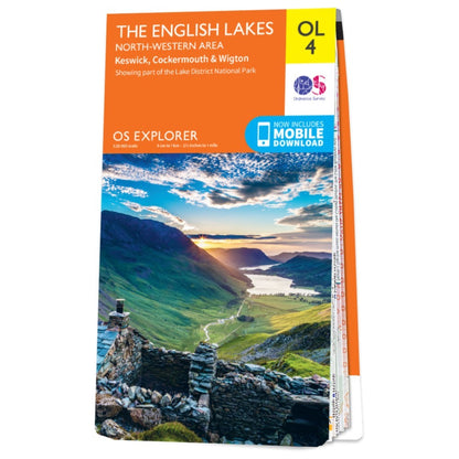 OL4 Explorer Map 2021: The English Lakes North Western Area