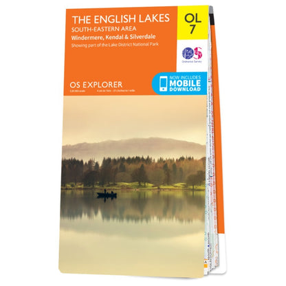 OL7 Explorer Map 2021: The English Lakes South-Eastern Area