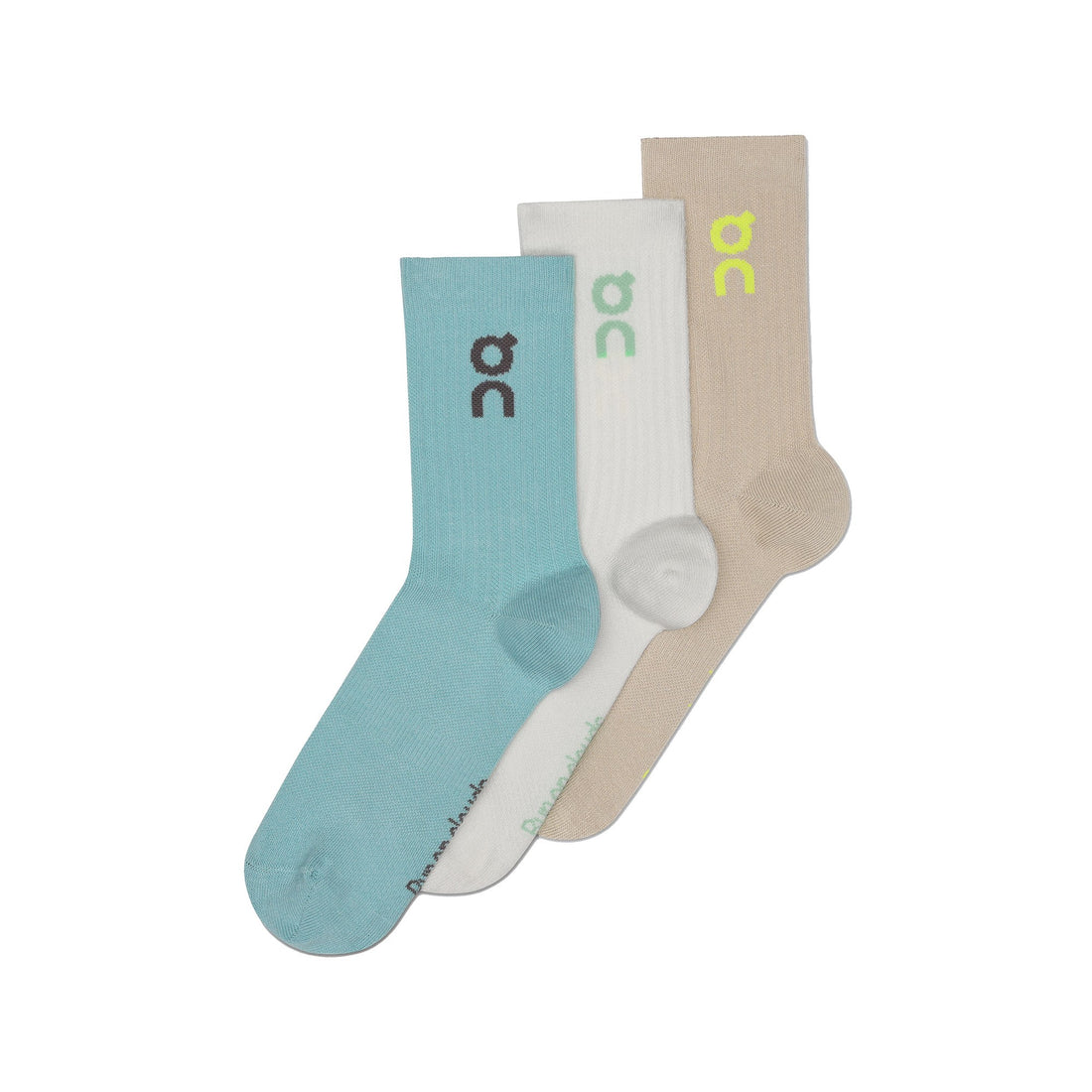 Logo Sock High 3 Pack - Desert/Wash