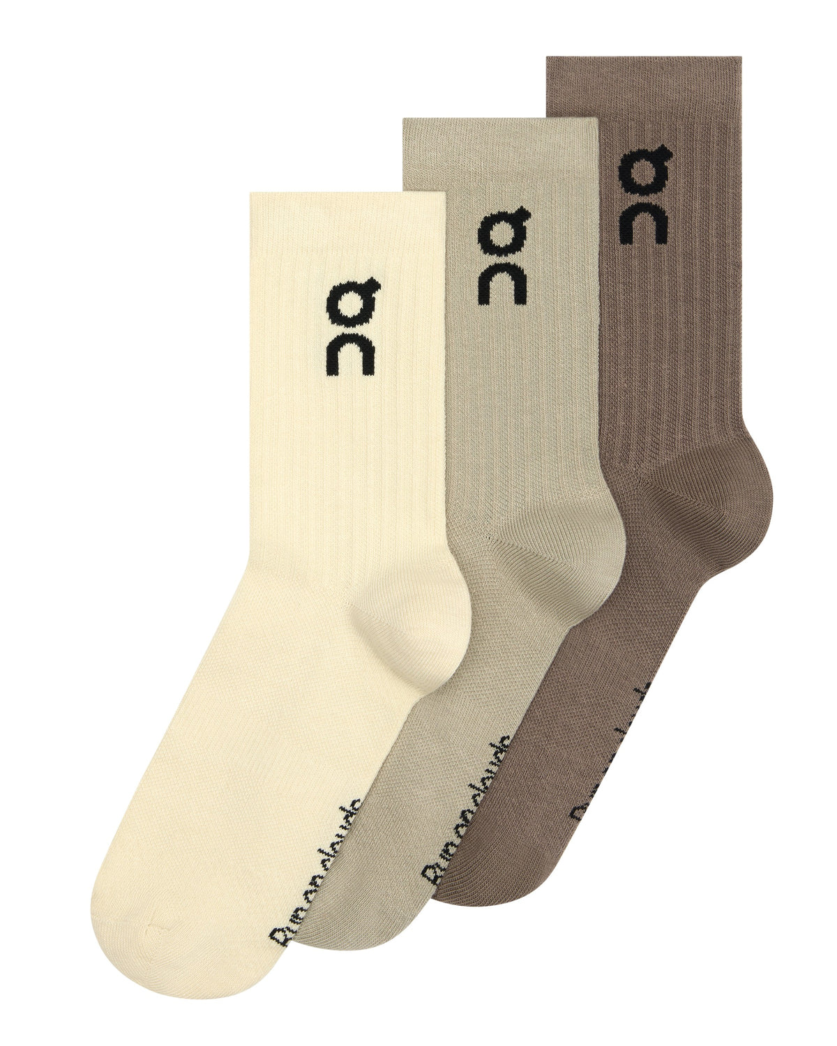 Logo Sock High 3pack - Hare/Brume