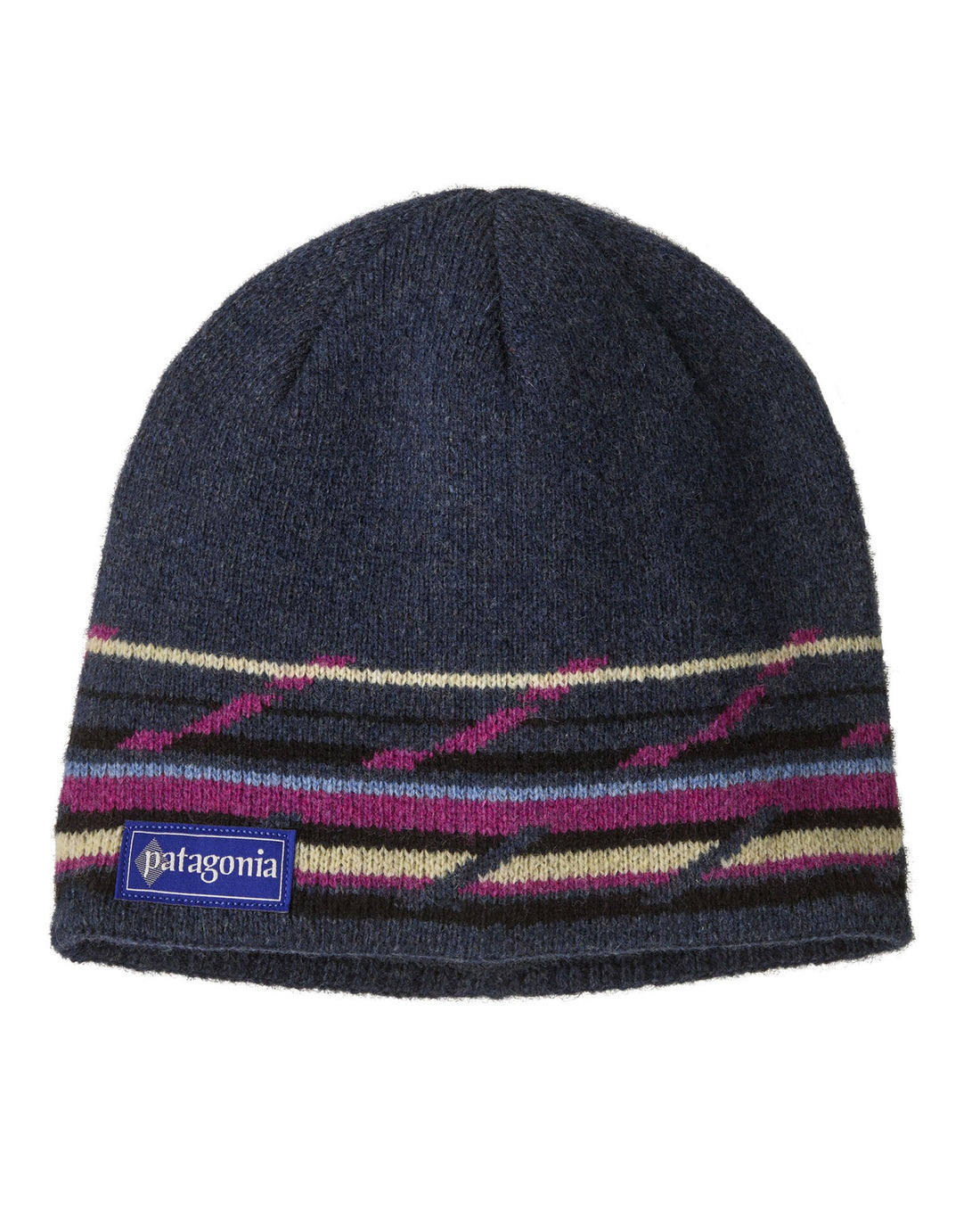 Cinder Beanie - Mountain Minded Geo: Smolder Blue