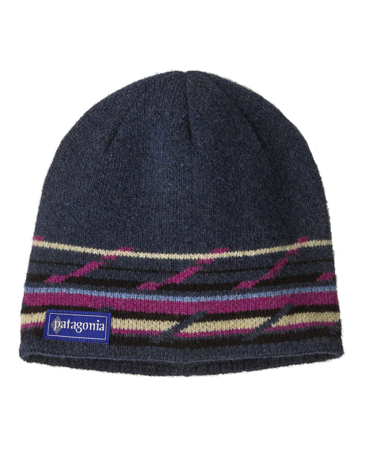 Cinder Beanie - Mountain Minded Geo: Smolder Blue