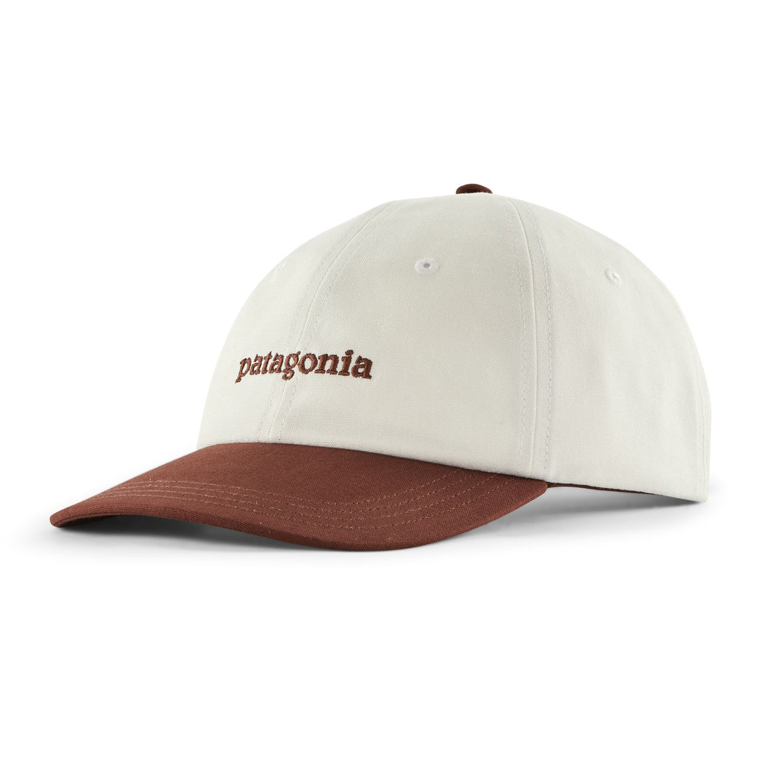 Fitz Roy Icon Trad Cap - Text Logo: Dried Vanilla