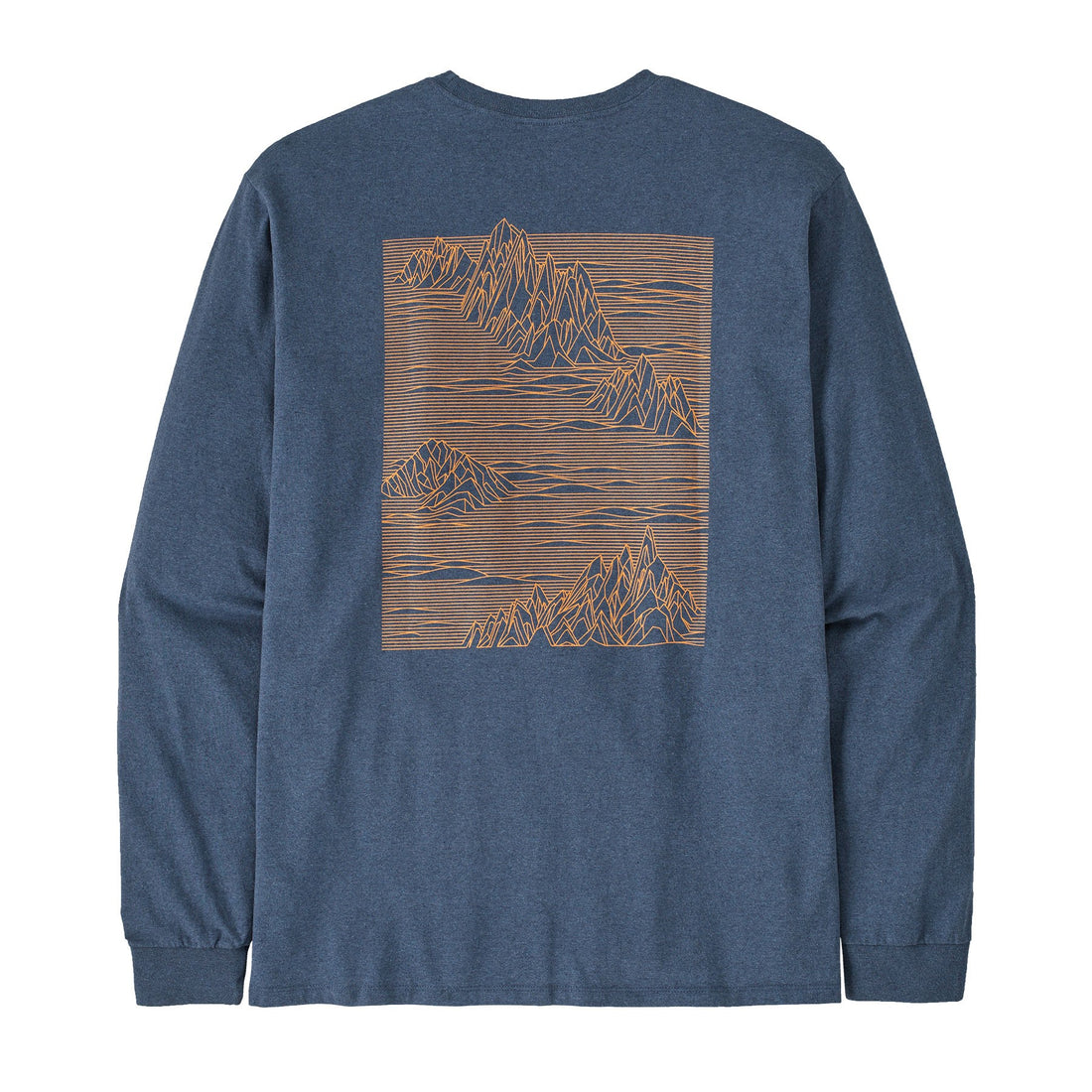Long Sleeve Strataspire Responsibili-Tee - Utility Blue