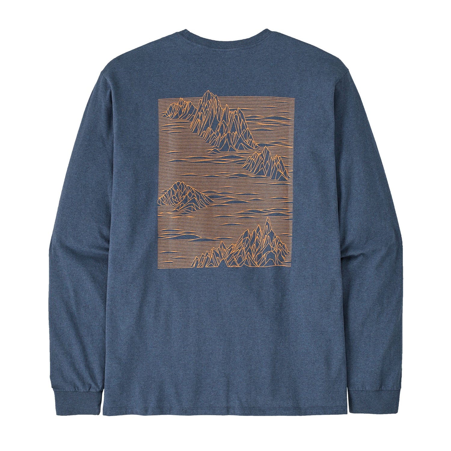 Long Sleeve Strataspire Responsibili-Tee - Utility Blue