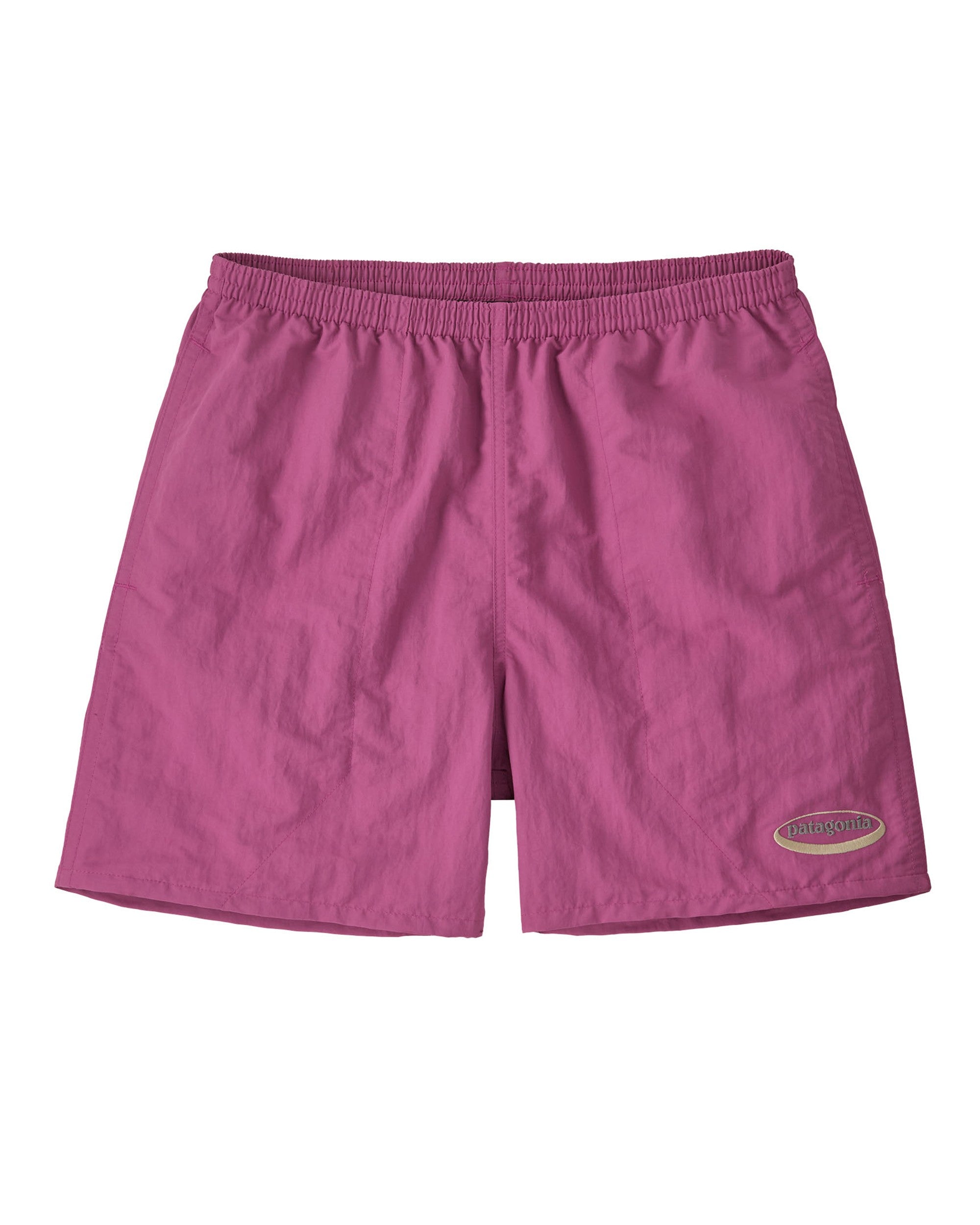 Baggies Shorts 5 Inch Mens - 95 Oval Logo: Faded Magenta