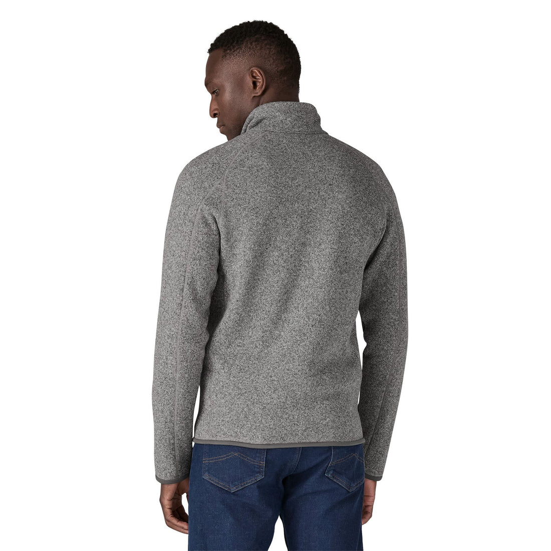 Better Sweater Jacket Mens - Stonewash