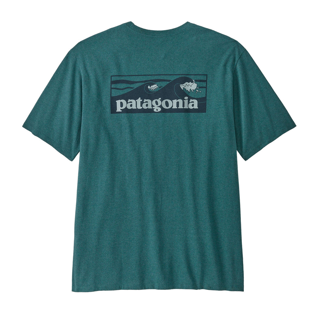 Boardshort Logo Pocket Responsibili-Tee Mens - Wetland Blue