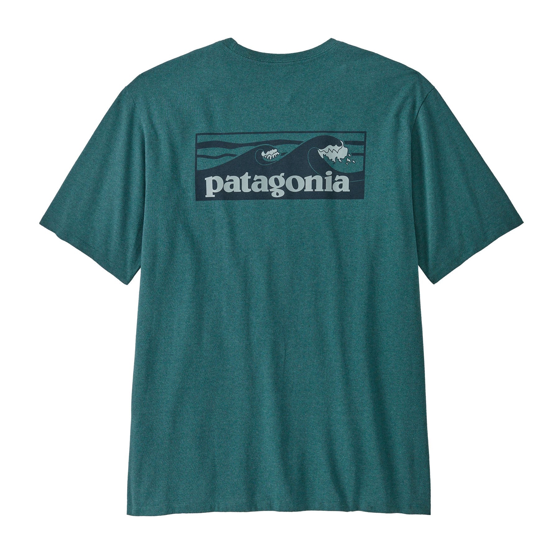 Boardshort Logo Pocket Responsibili-Tee Mens - Wetland Blue