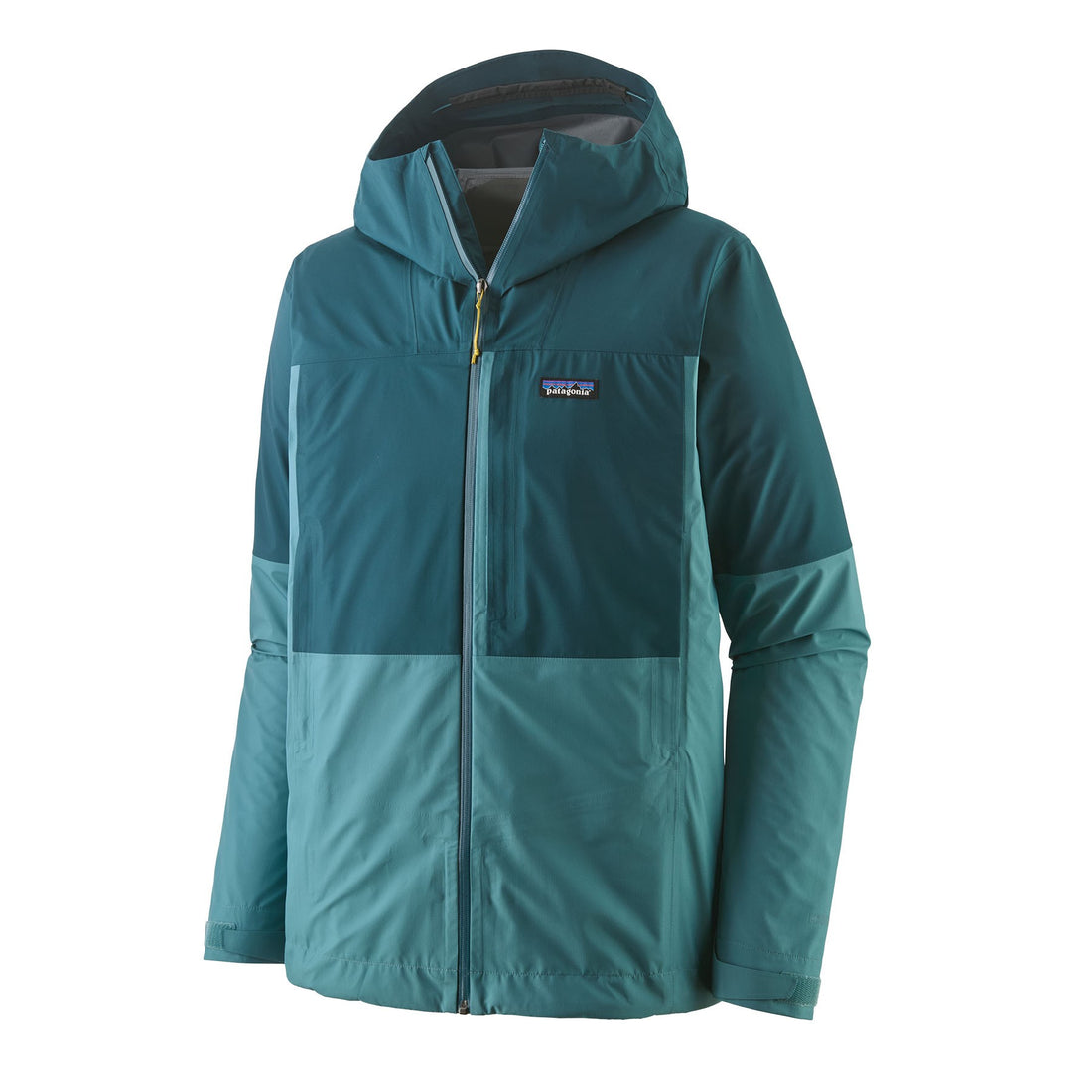 Boulder Fork Rain Jacket Mens - Wetland Blue