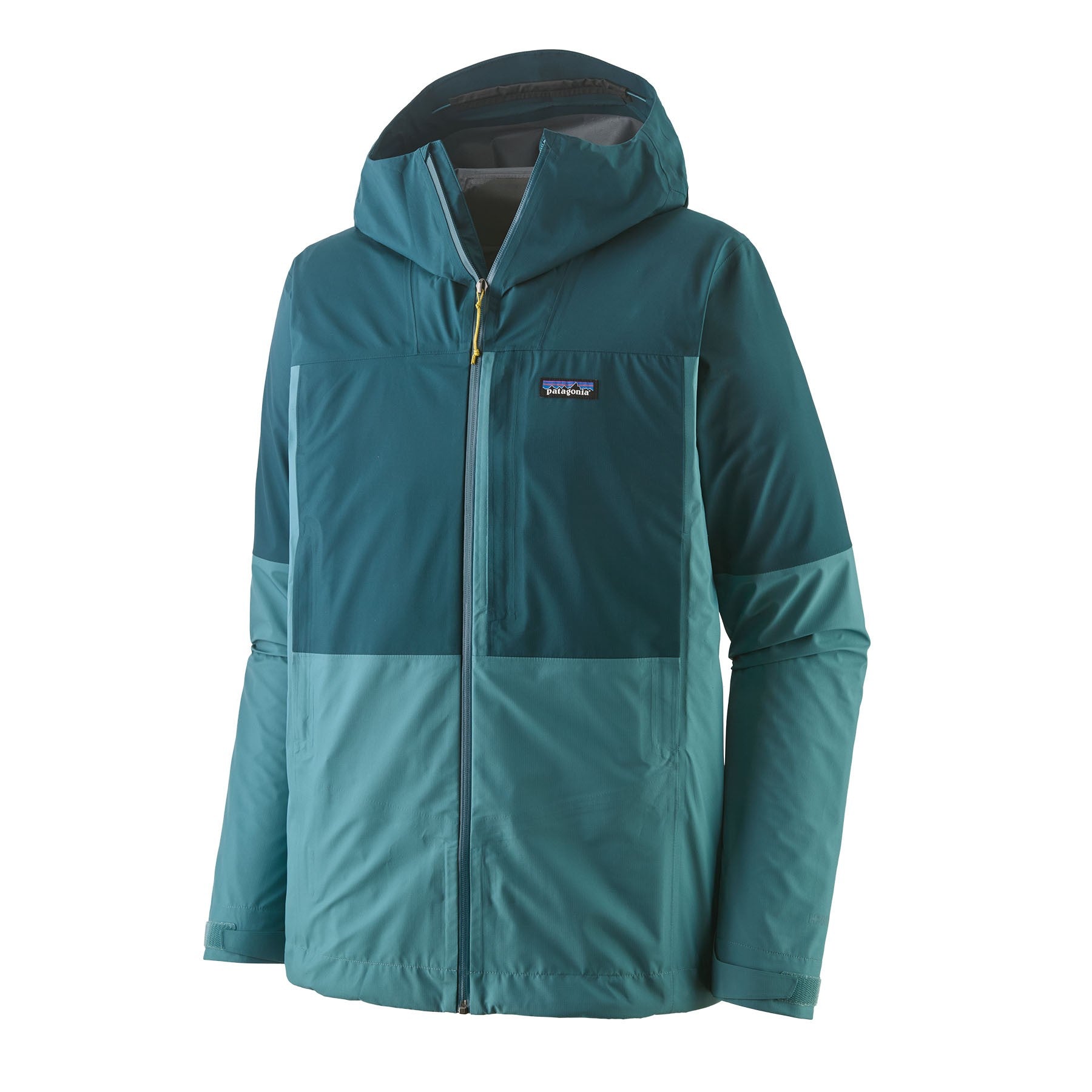 Boulder Fork Rain Jacket Mens - Wetland Blue