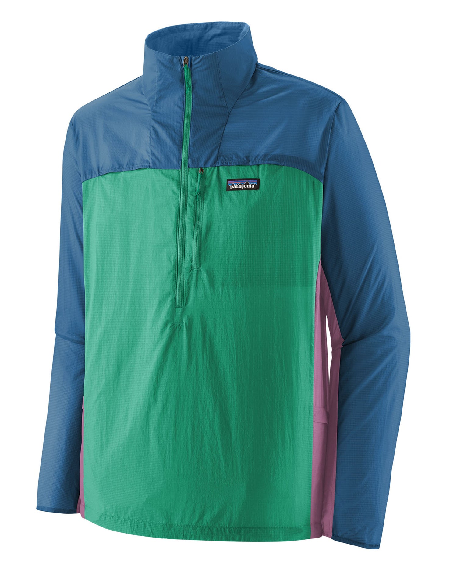 Houdini Stash 1/2 Zip Pullover Mens - Aqua Stone