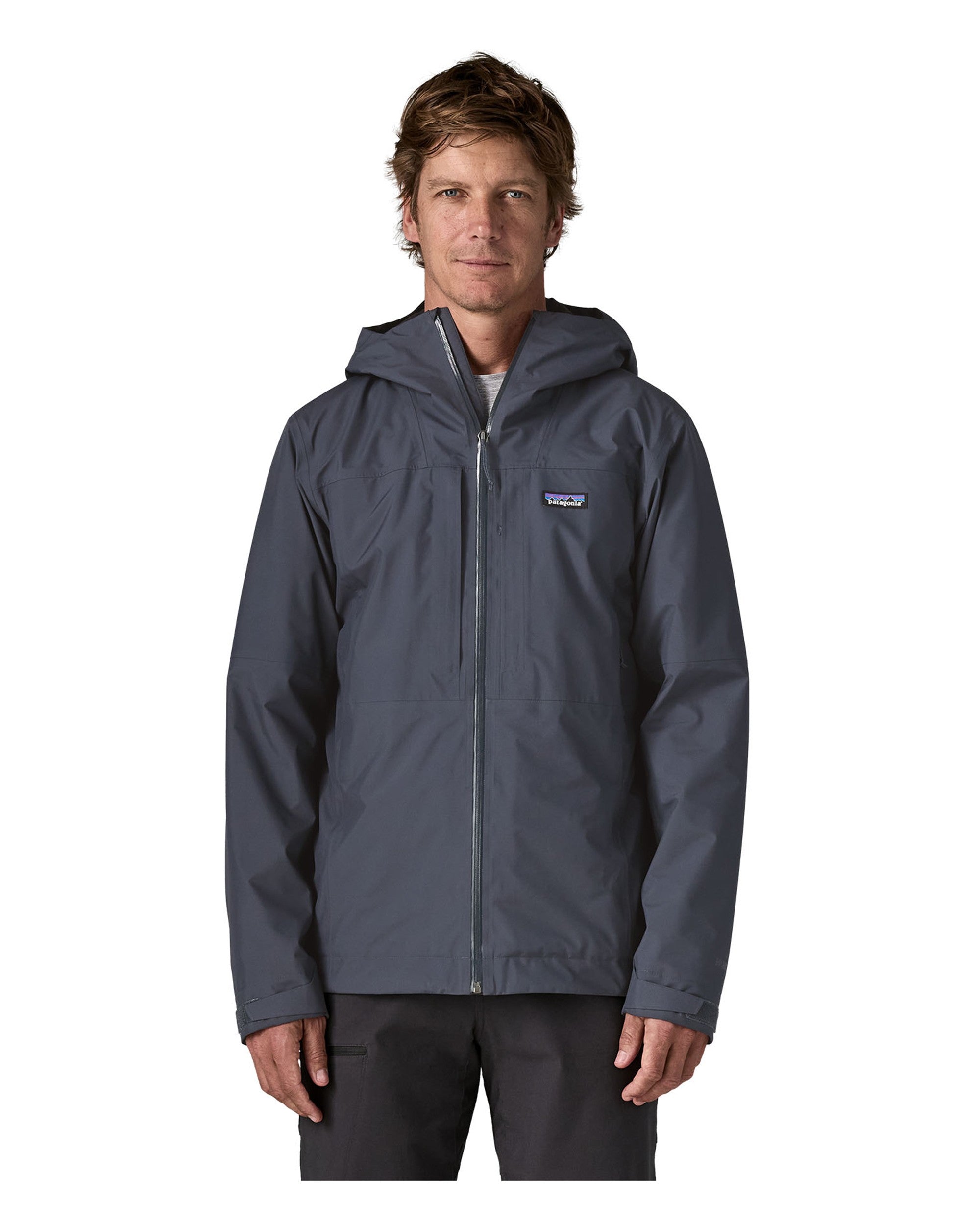 Insulated Boulder Fork Rain Jacket Mens - Smolder Blue