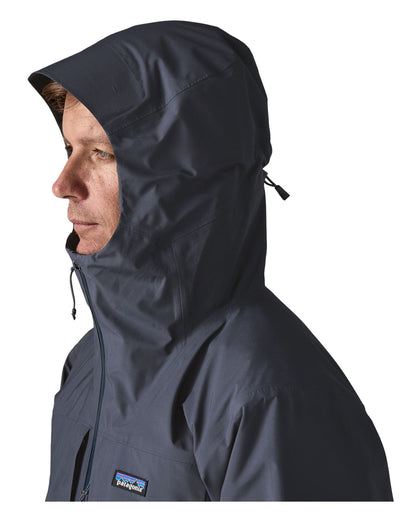 Insulated Boulder Fork Rain Jacket Mens - Smolder Blue