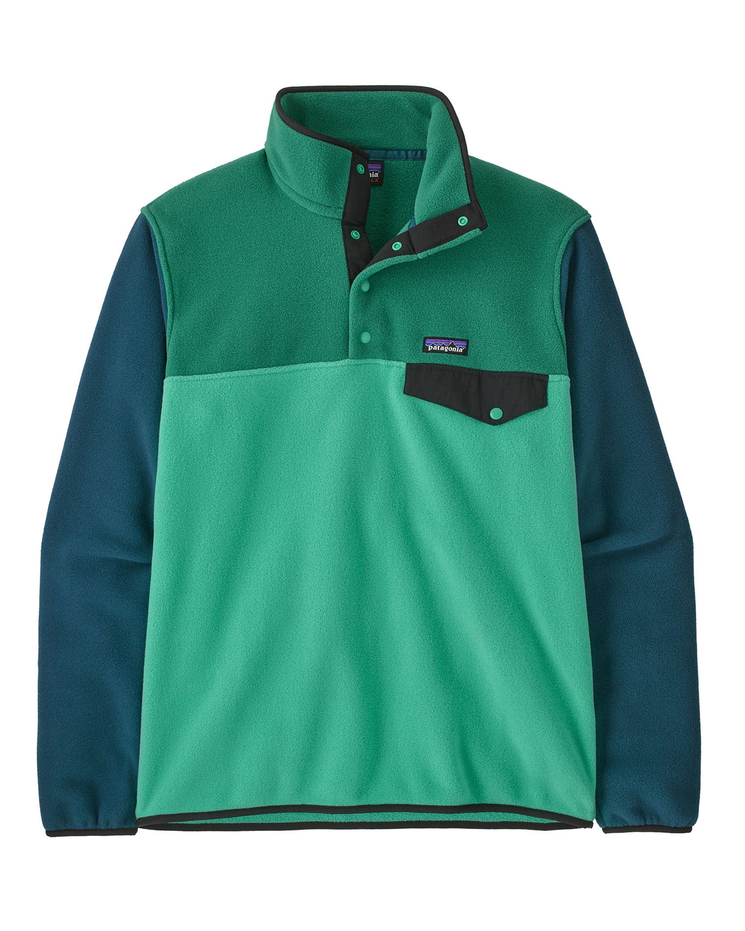 Lightweight Synchilla Snap-T Pullover Mens - Aqua Stone