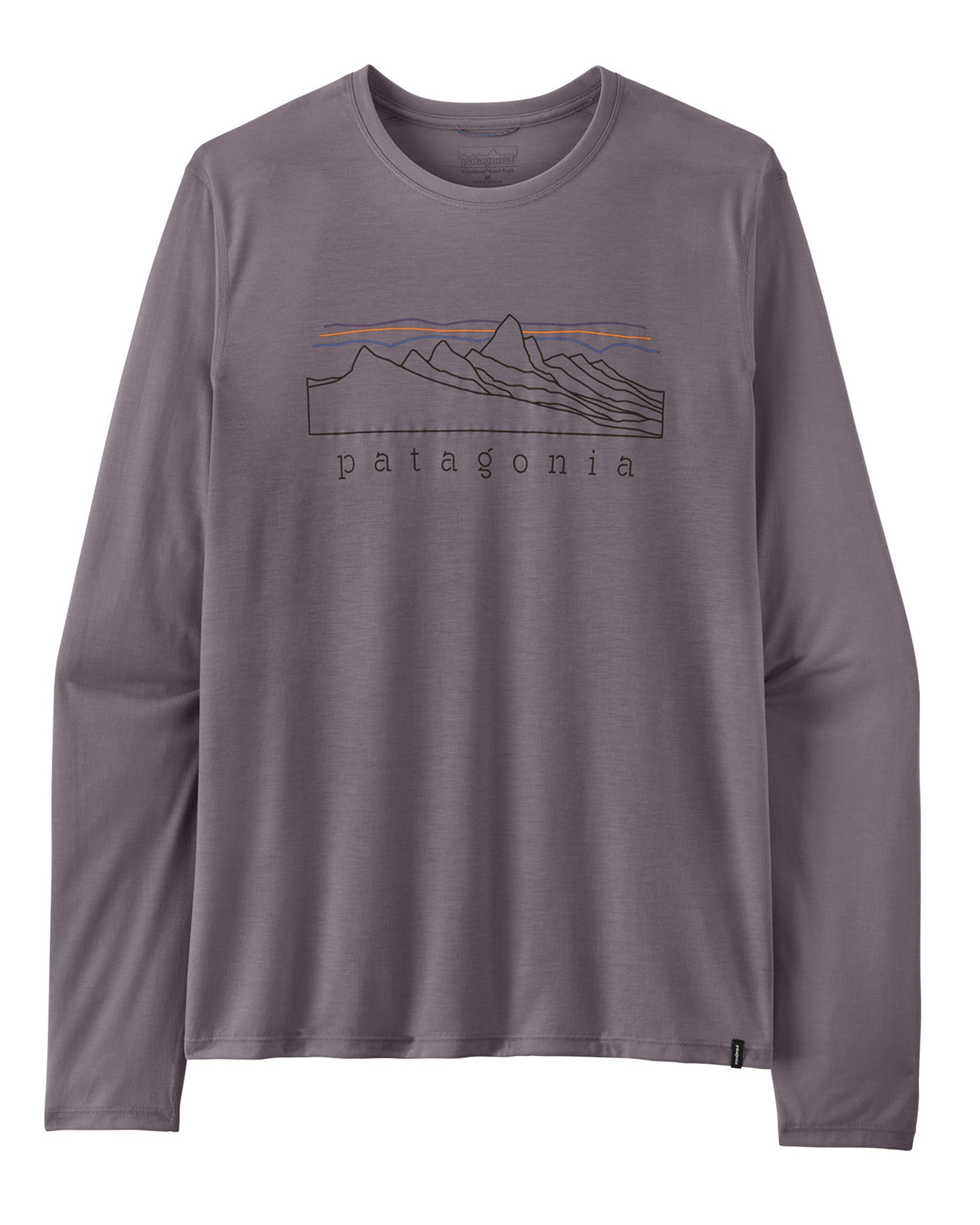 Long Sleeve Capilene Cool Trail Shirt Stratapeaks Mens - May Grey
