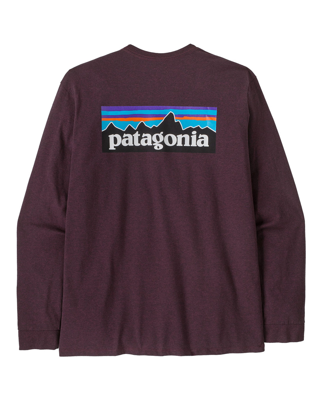 Long Sleeve P-6 Logo Responsibili-Tee Mens - Berry Fig